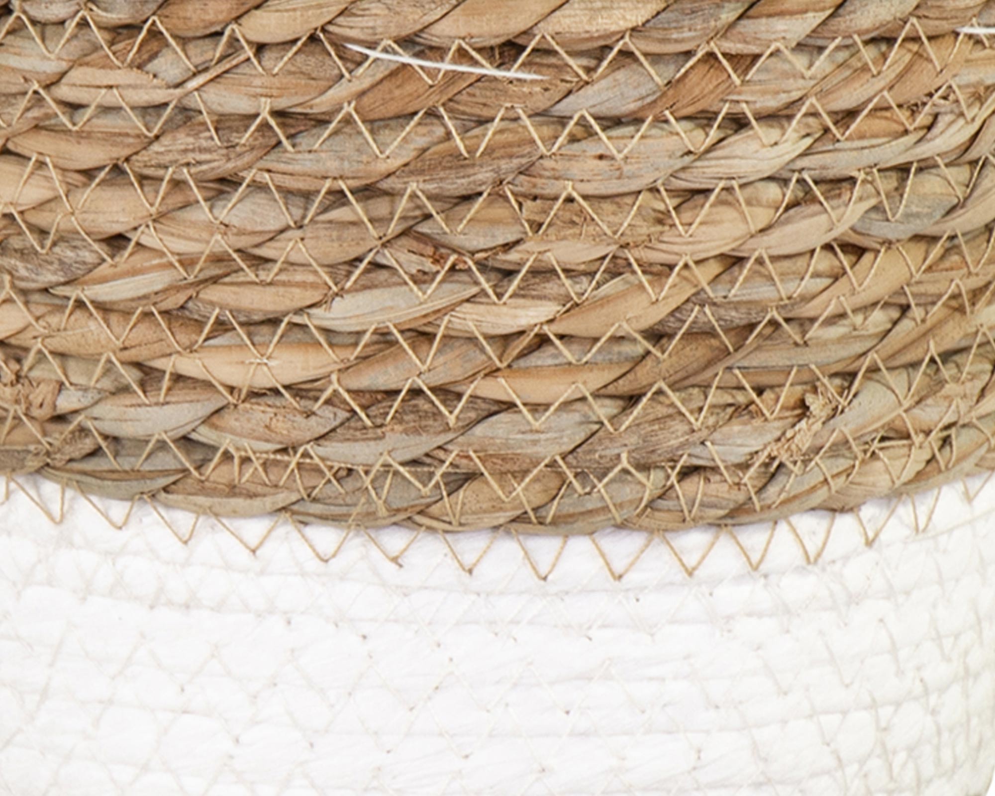 Cesta Alba Planter Mid Bianco D18 in Salice - immagine 2