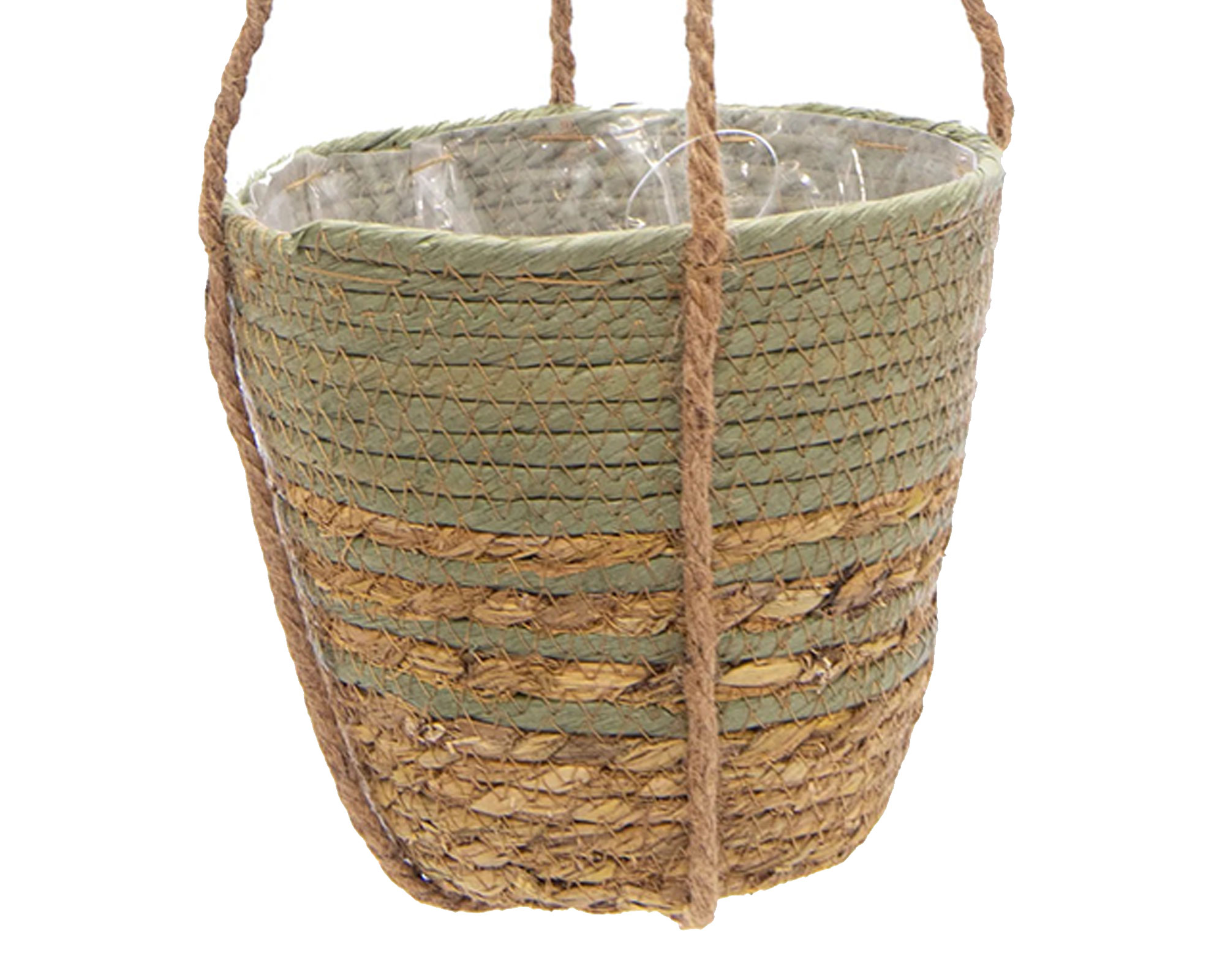 Cesta Appendibile Hayden Swirl Verde - Mega Collections - immagine 2