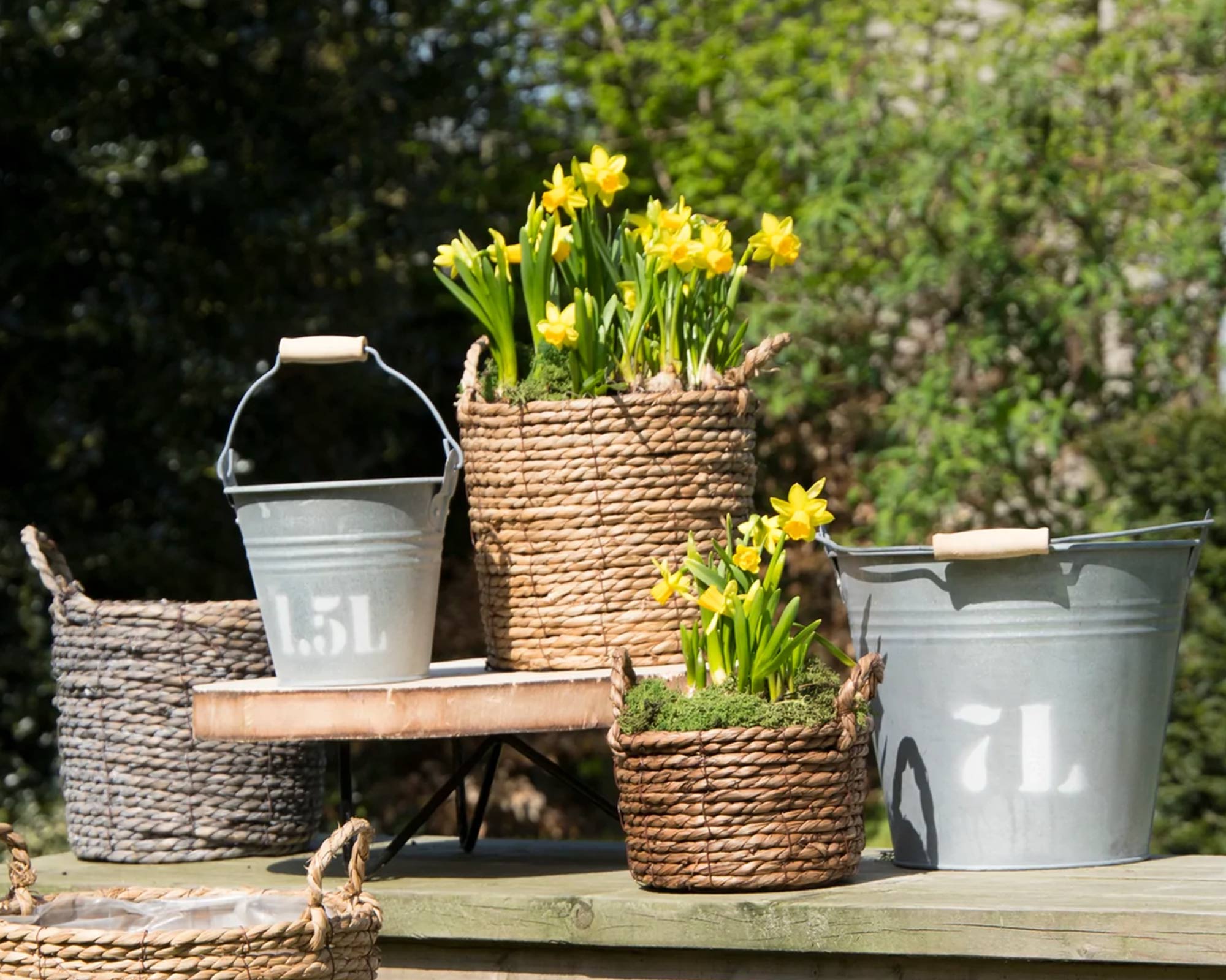 Cesta Around Big Natural Extra Large - immagine 4