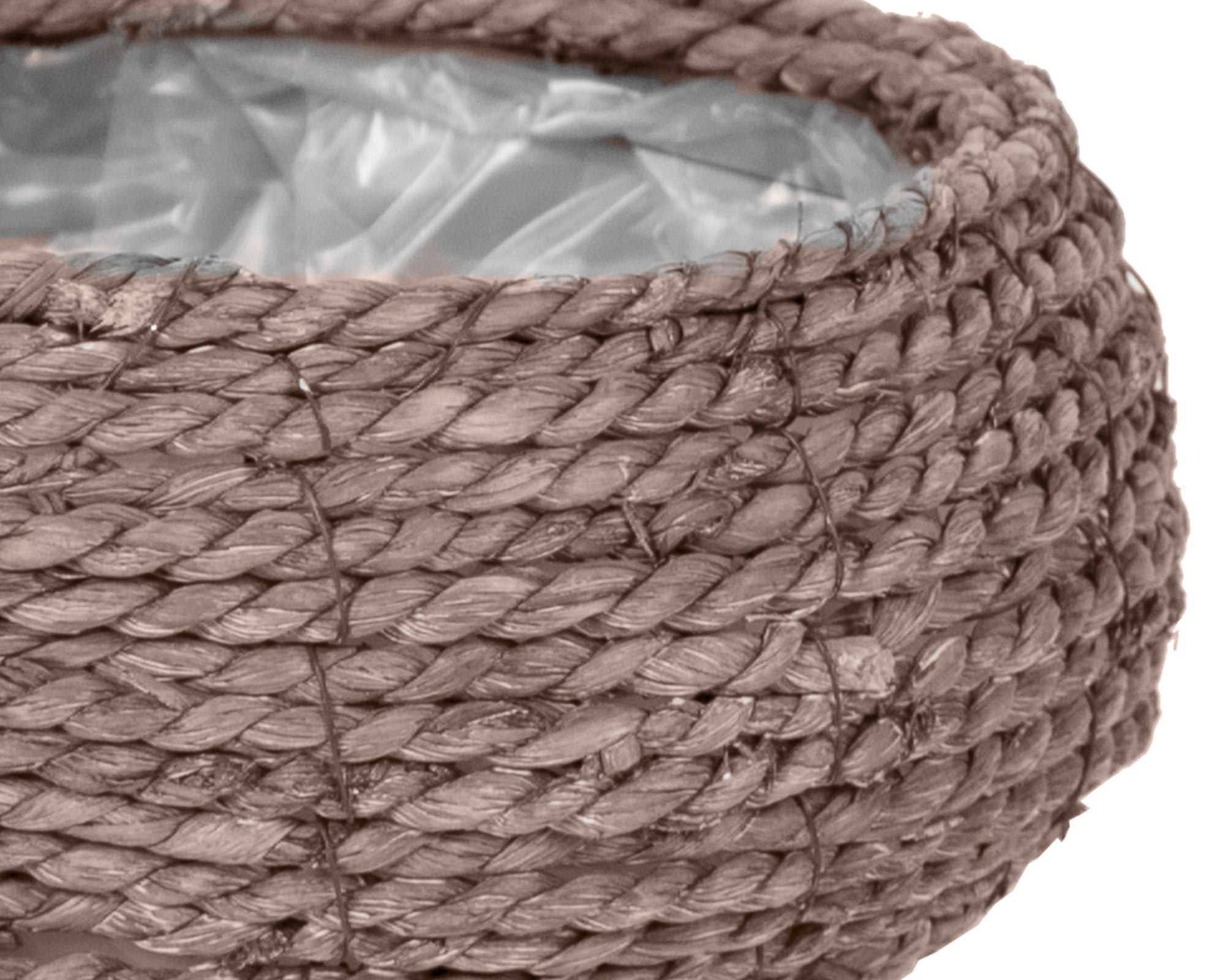 Cesta Around Low Grigio Large - immagine 3