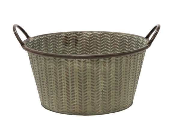 Secchiello Con Manici Folks Bone Verde Antico – Mega Collections