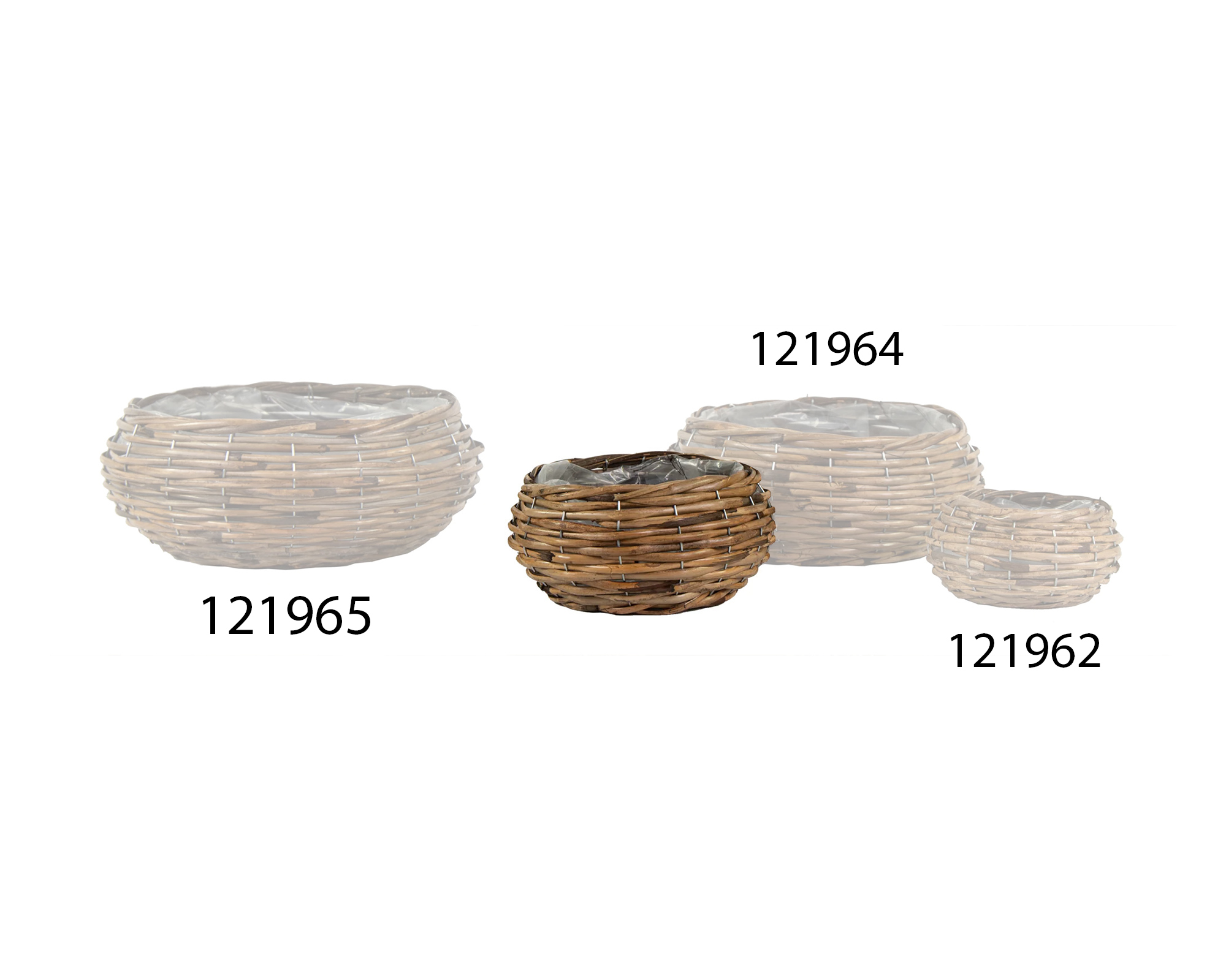 Cesta Cubu Belly Round Medium - immagine 2