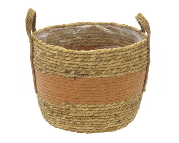 Cesta Hayden Cauldron Mid Arancione Large D33 in Salice