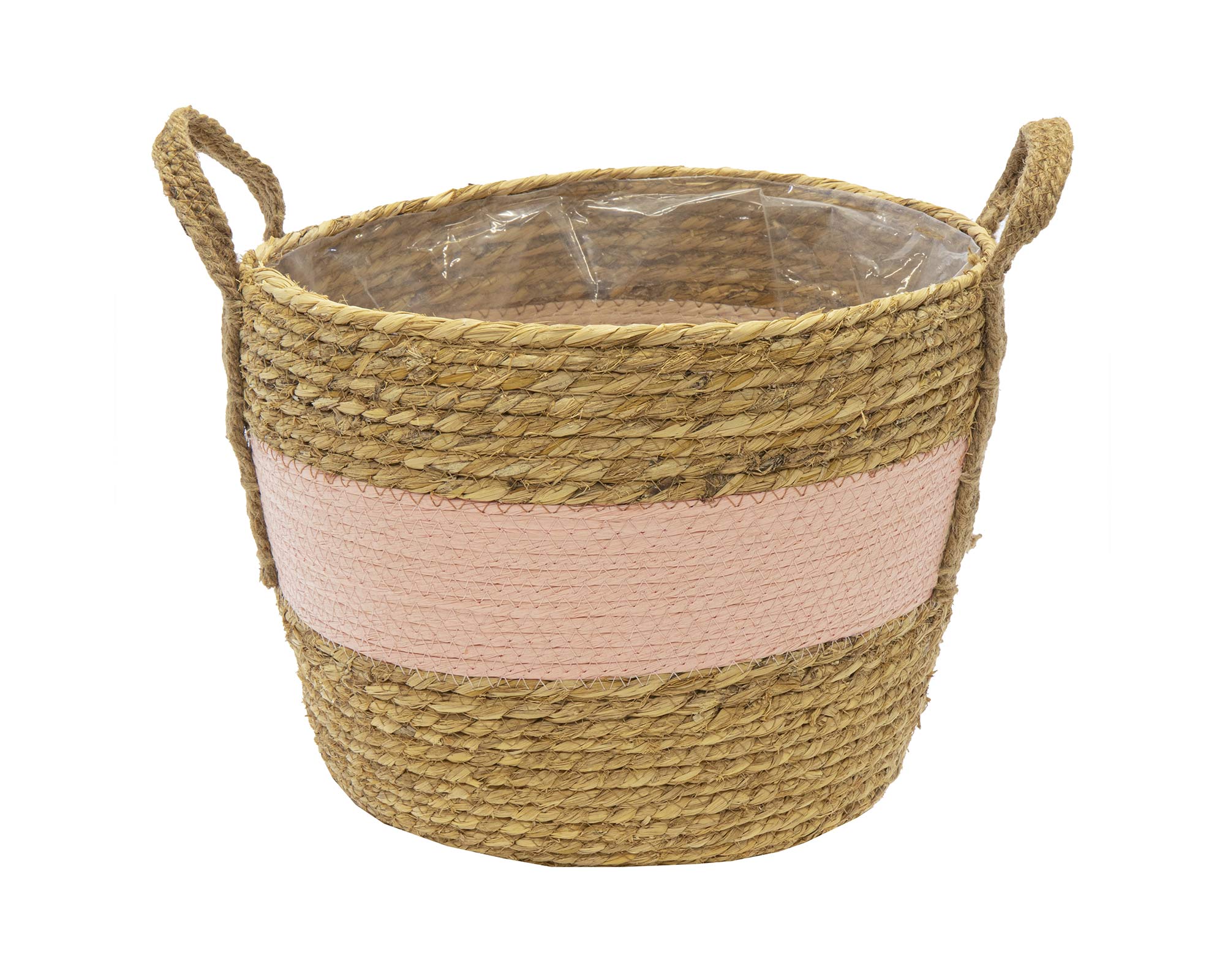 Cesta Hayden Cauldron Mid Rosa Medium D29 in Salice