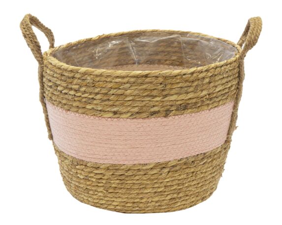 Cesta Hayden Cauldron Mid Rosa Large D33 in Salice