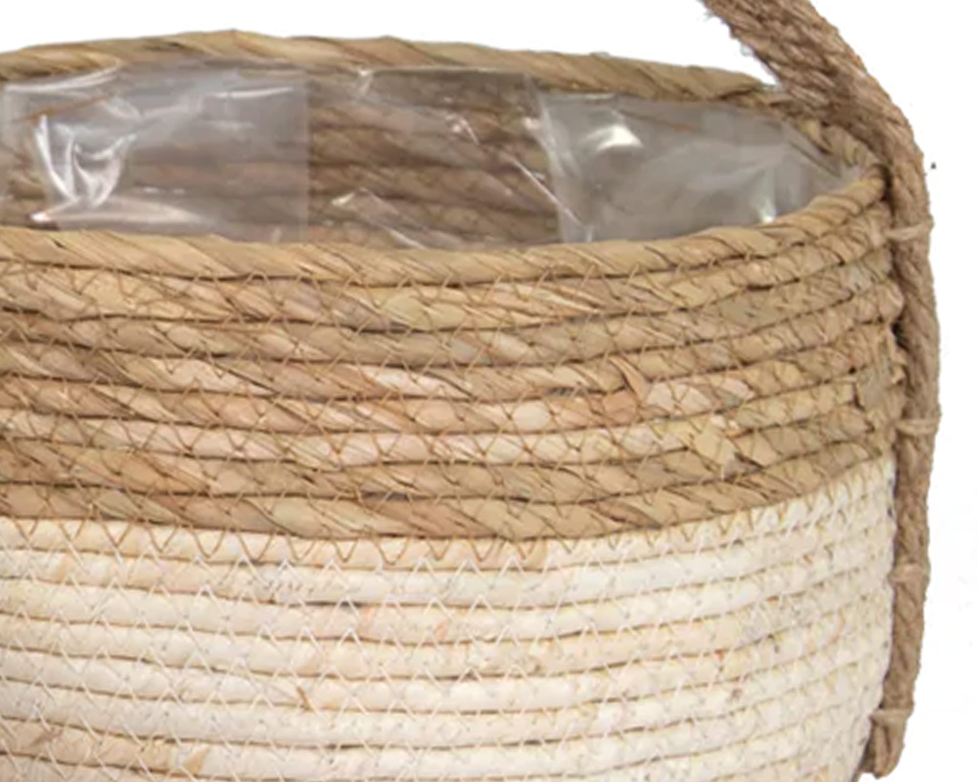 Cesta Hayden Cauldron Mid Bianco Medium D29 in Salice - immagine 2