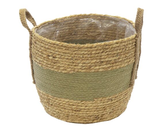 Cesta Hayden Mid Soft Verde Large D33 in Salice