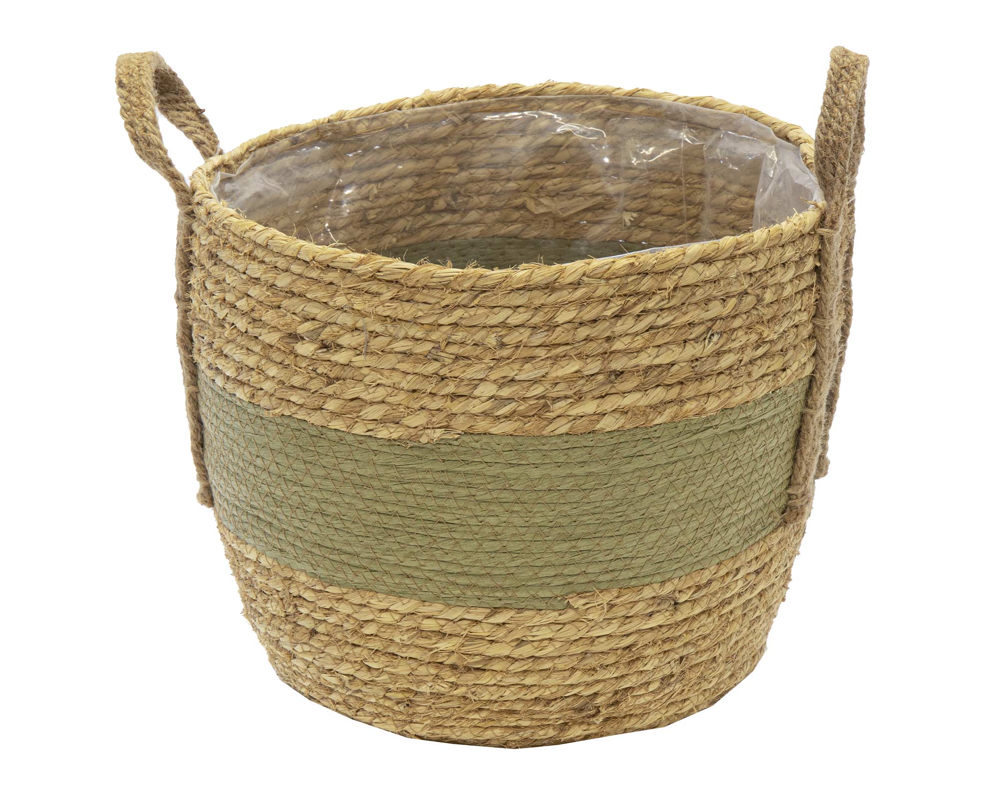 Cesta Hayden Mid Soft Verde Large D33 in Salice