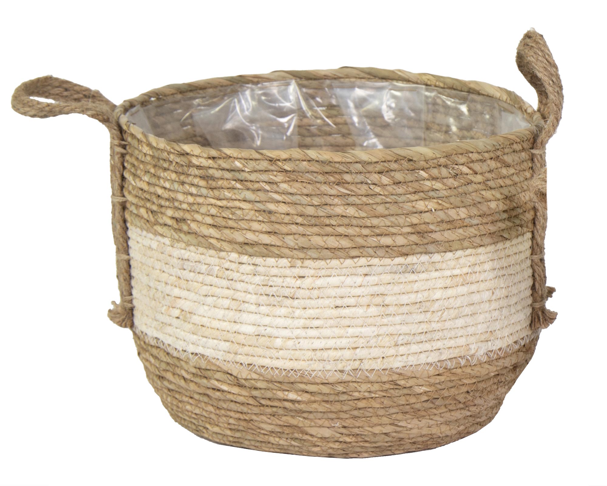 Cesta Hayden Mid Bianco Large D33 in Salice