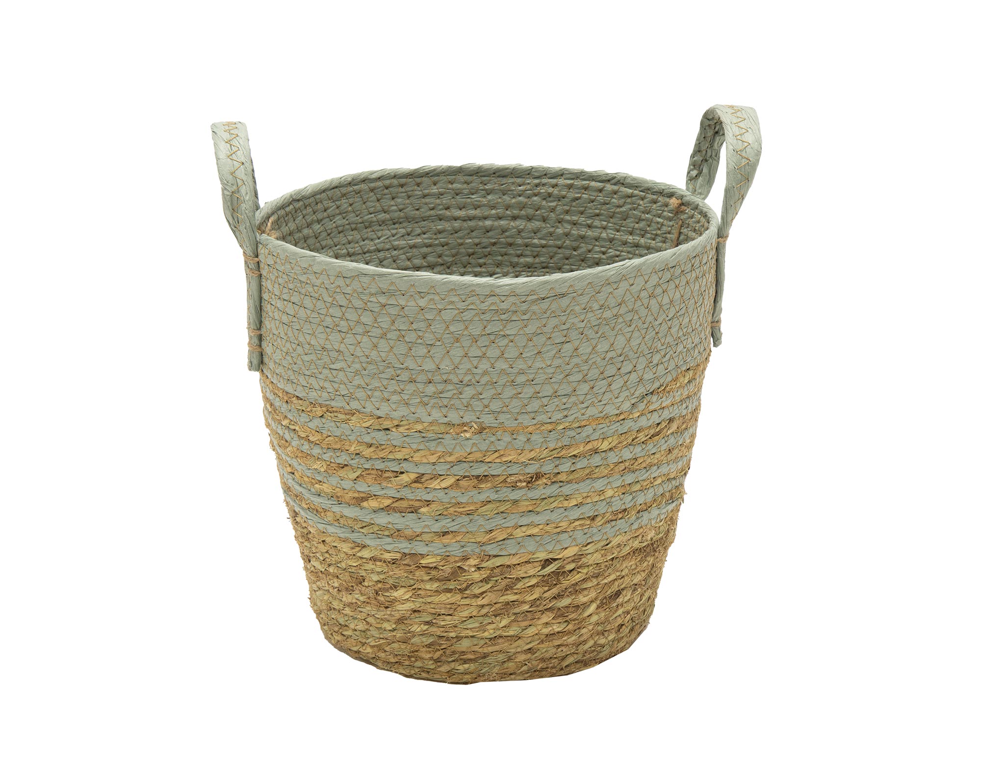 Cesta Hayden Swirl Blu D18 in Salice