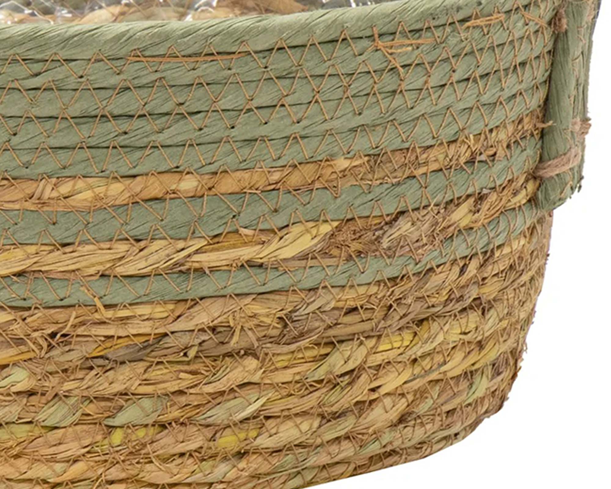 Cesta Hayden Swirl Verde D19 in Salice - immagine 2