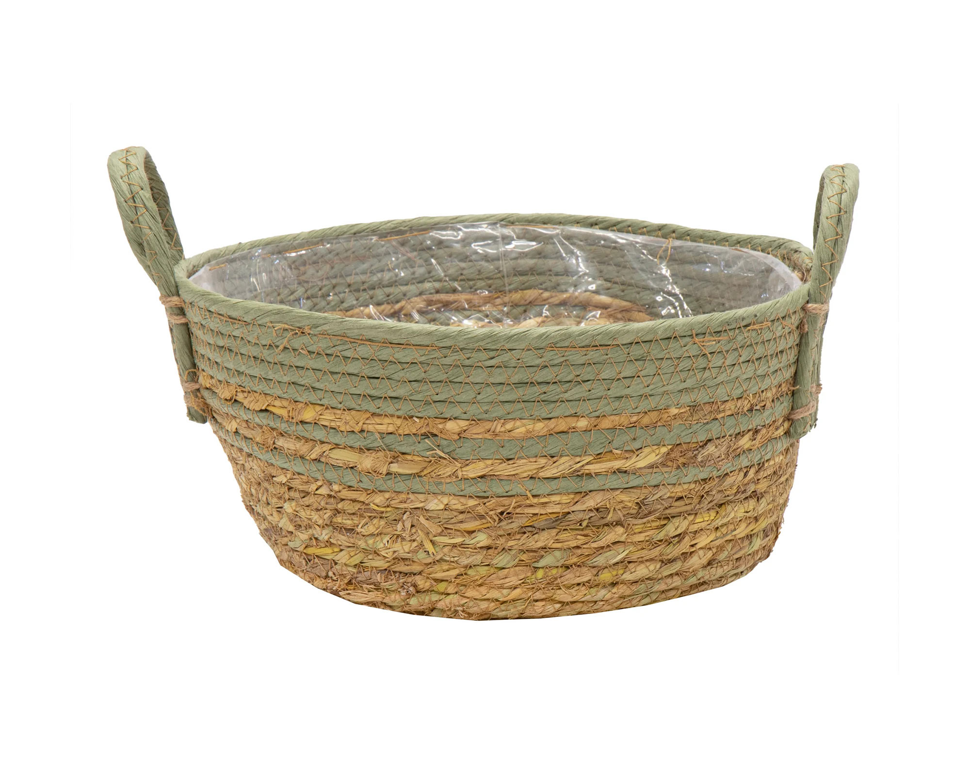 Cesta Hayden Swirl Verde D23 in Salice
