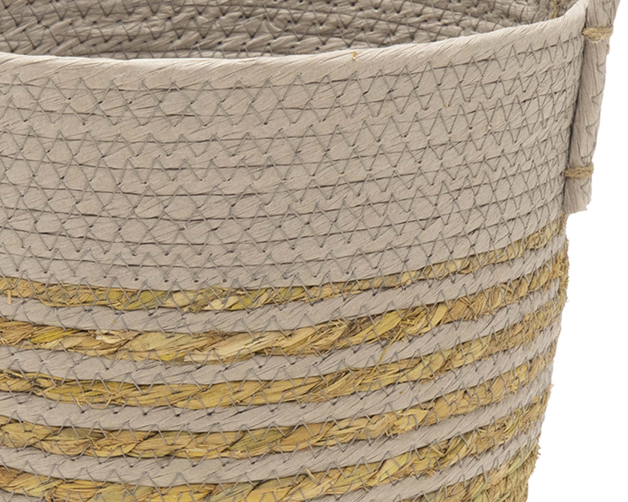 Cesta Hayden Swirl Grigio - immagine 2