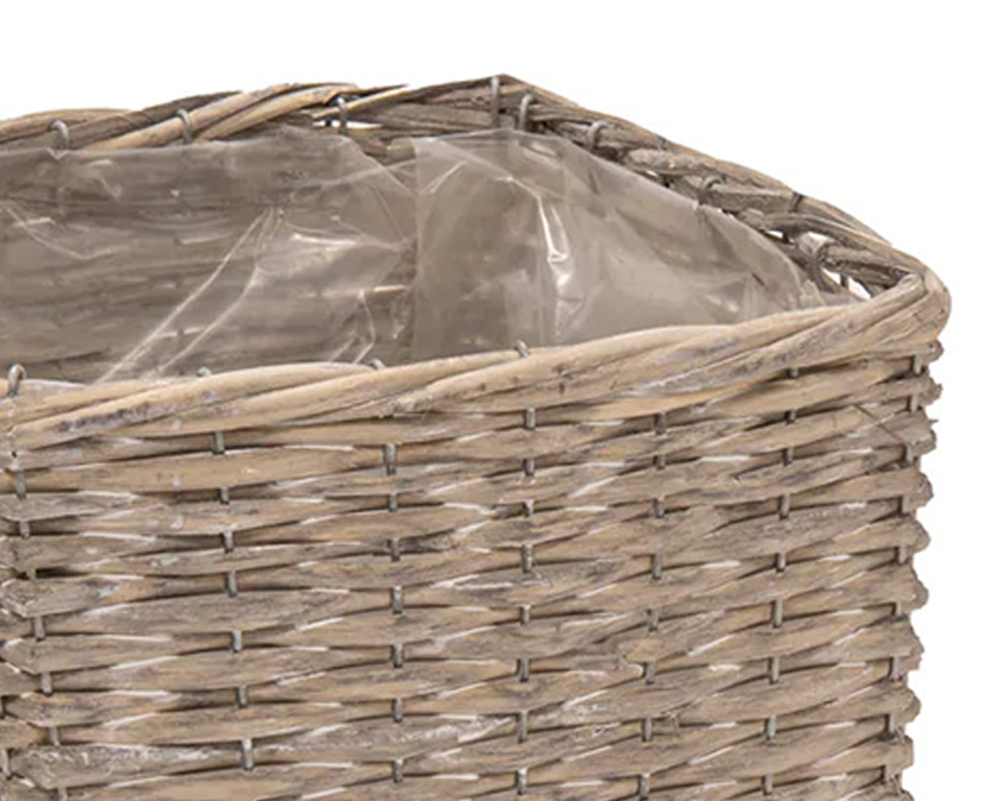 Cesta Quadrato Senegal Bois Small in Salice - Mega Collections - immagine 3