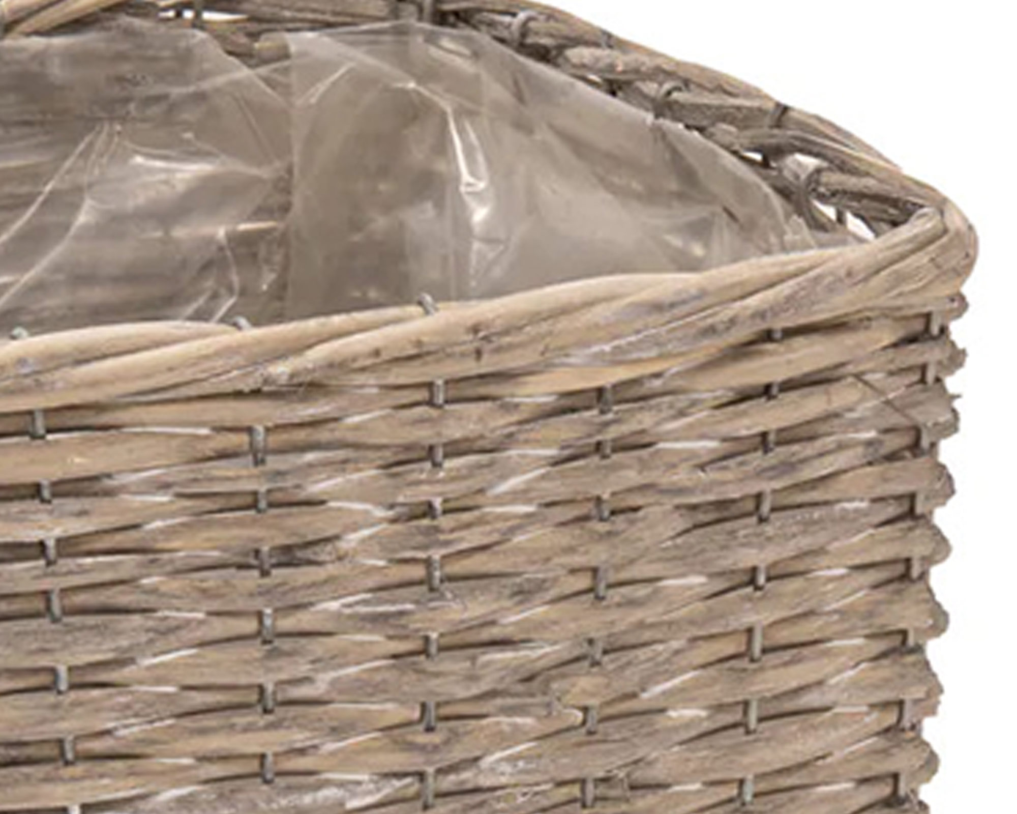 Cesta Quadrato Senegal Bois Medium in Salice - Mega Collections - immagine 3