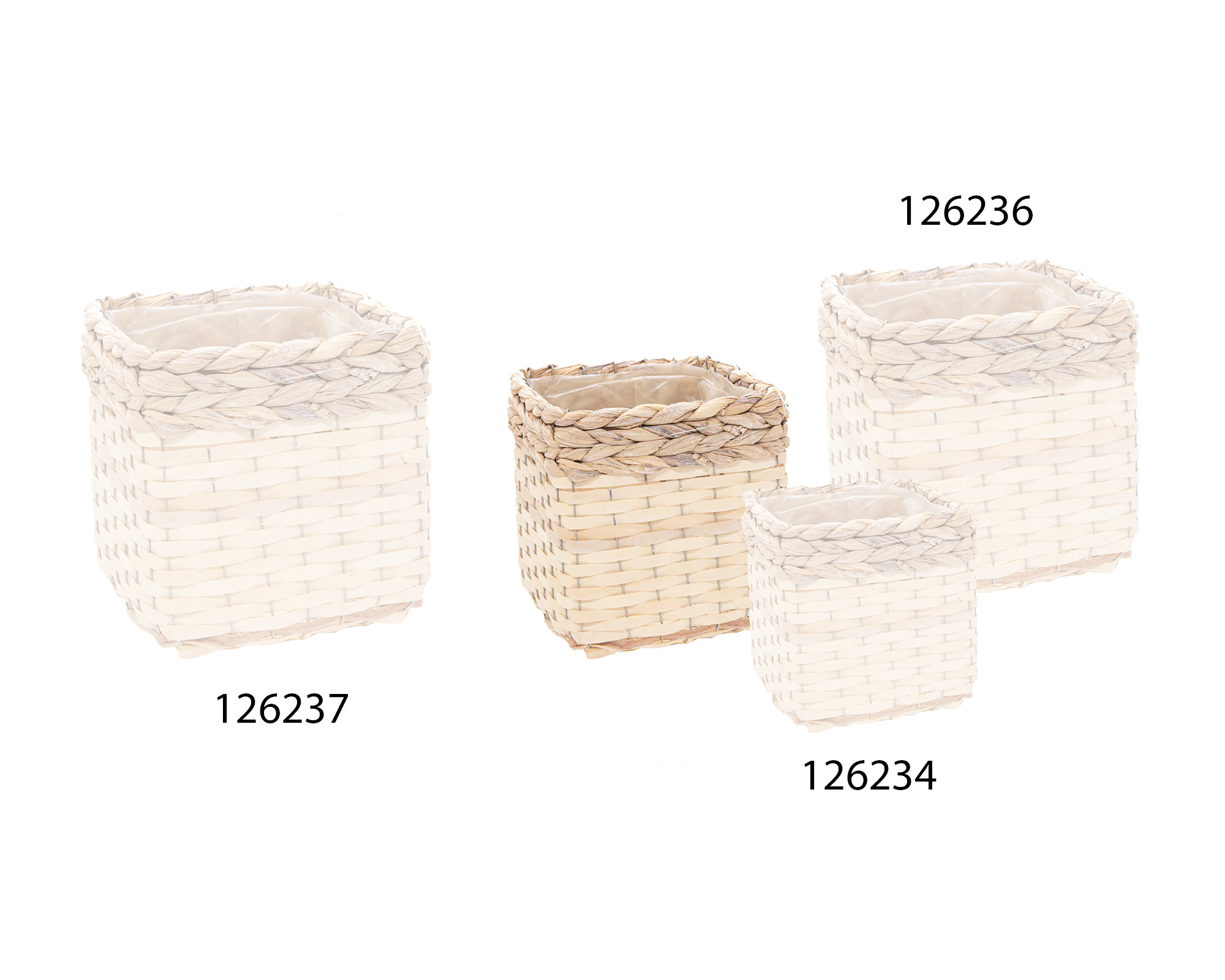 Cesta Quadrata Senegal Medium - Mega Collections - immagine 2