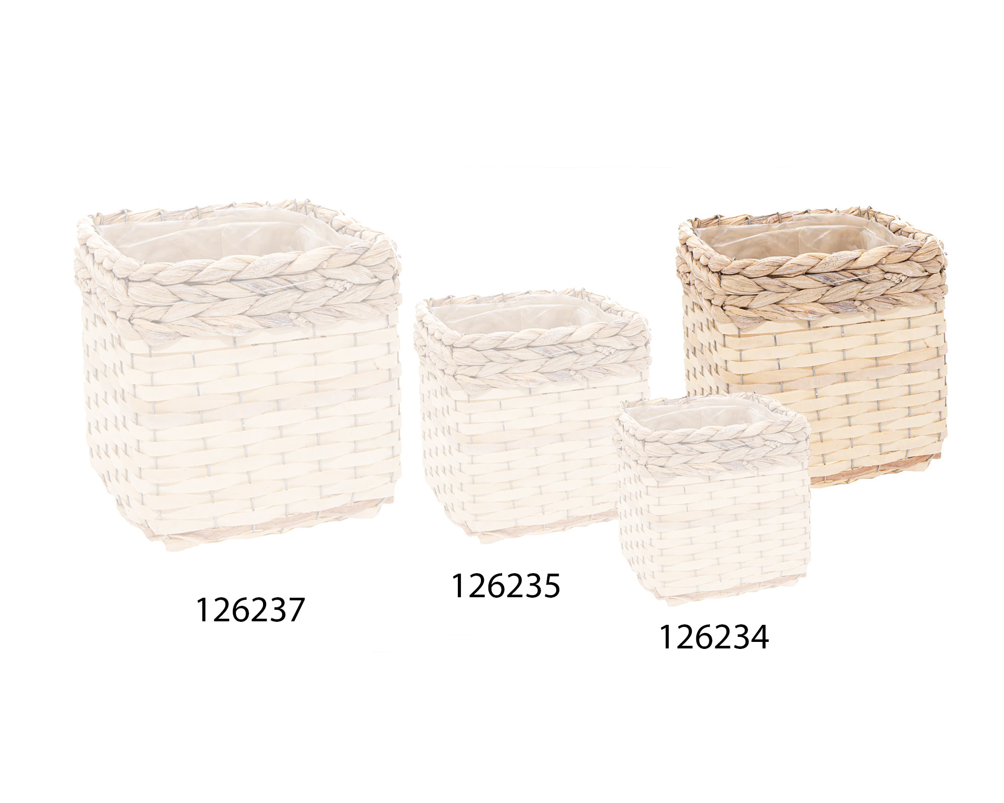 Cesta Quadrata Senegal Large - Mega Collections - immagine 3