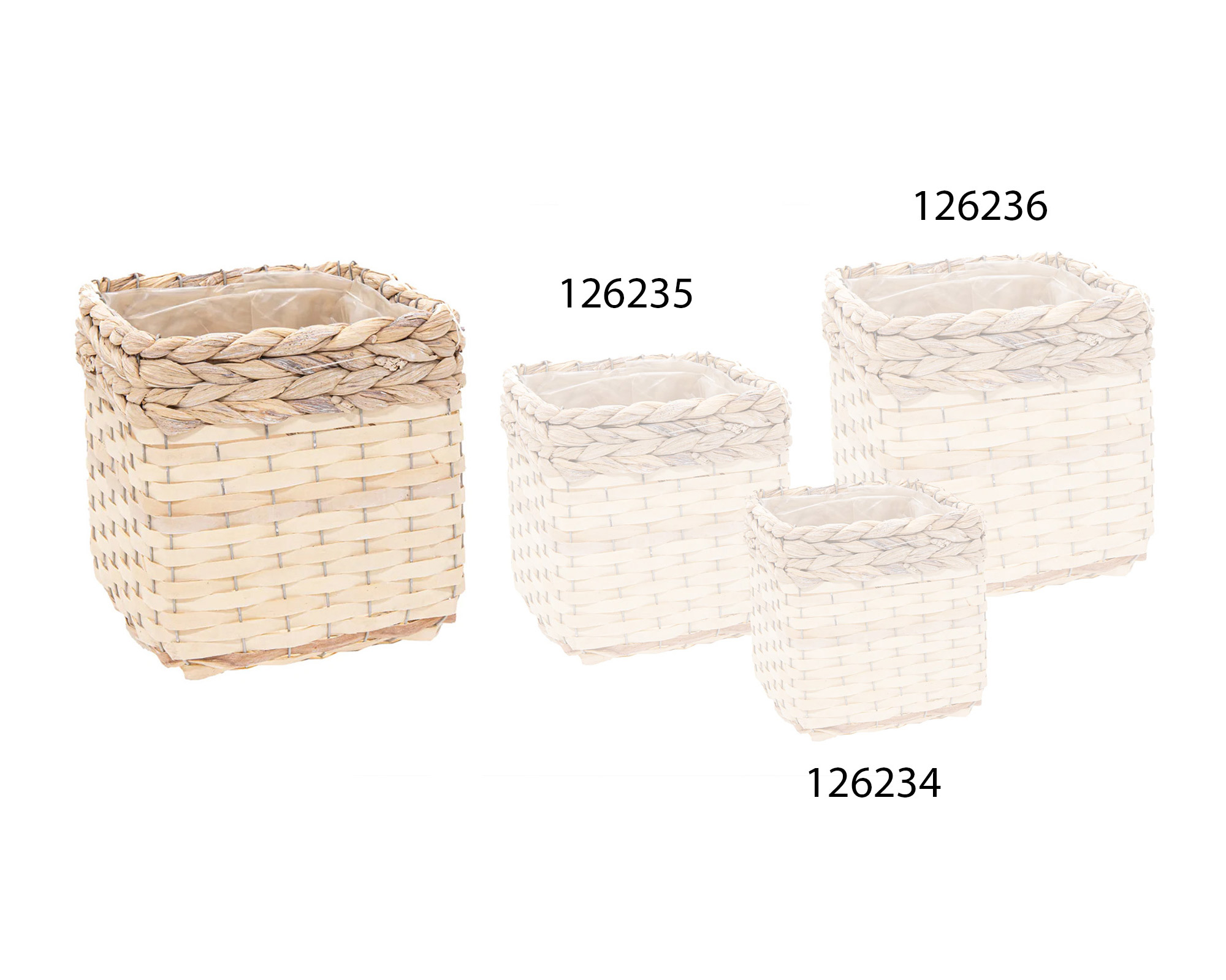 Cesta Quadrata Senegal Extra Large - Mega Collections - immagine 2