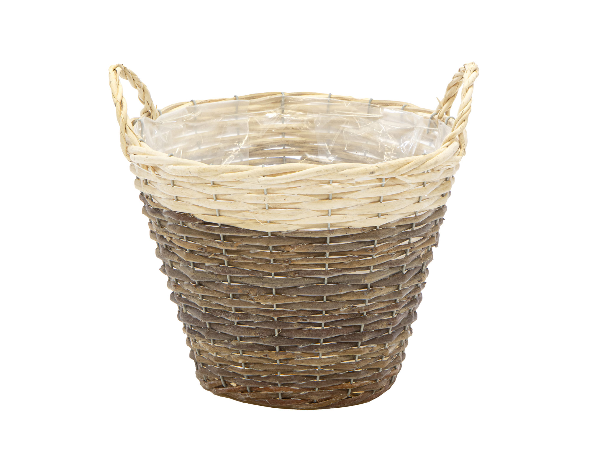 Cesta Round Potato Brown D20 in Salice