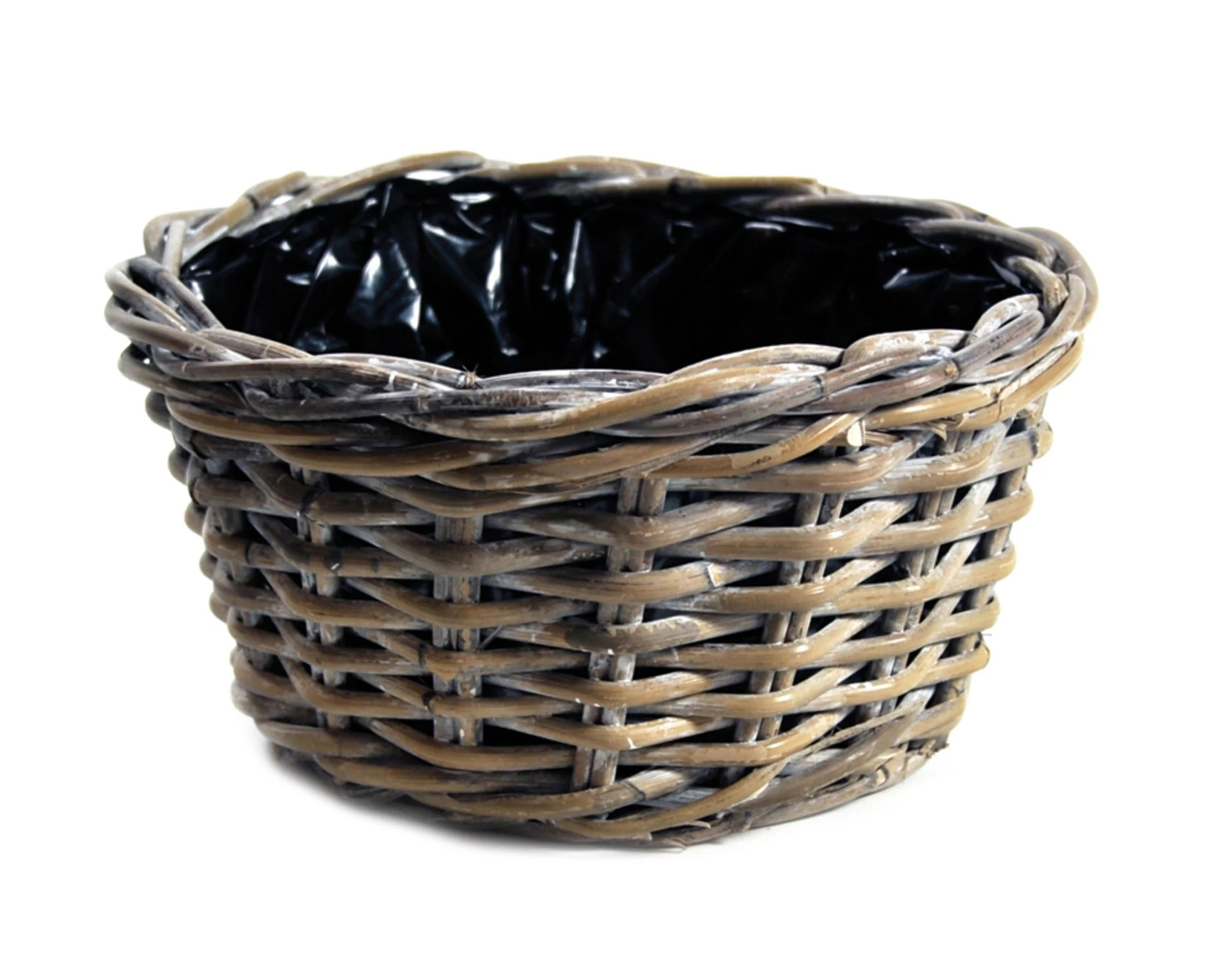 Cesta Rotonda Lana D30x14cm in Rattan