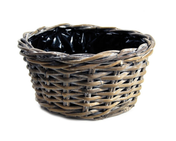 Cesta Rotondo Lana D26x13cm in Rattan