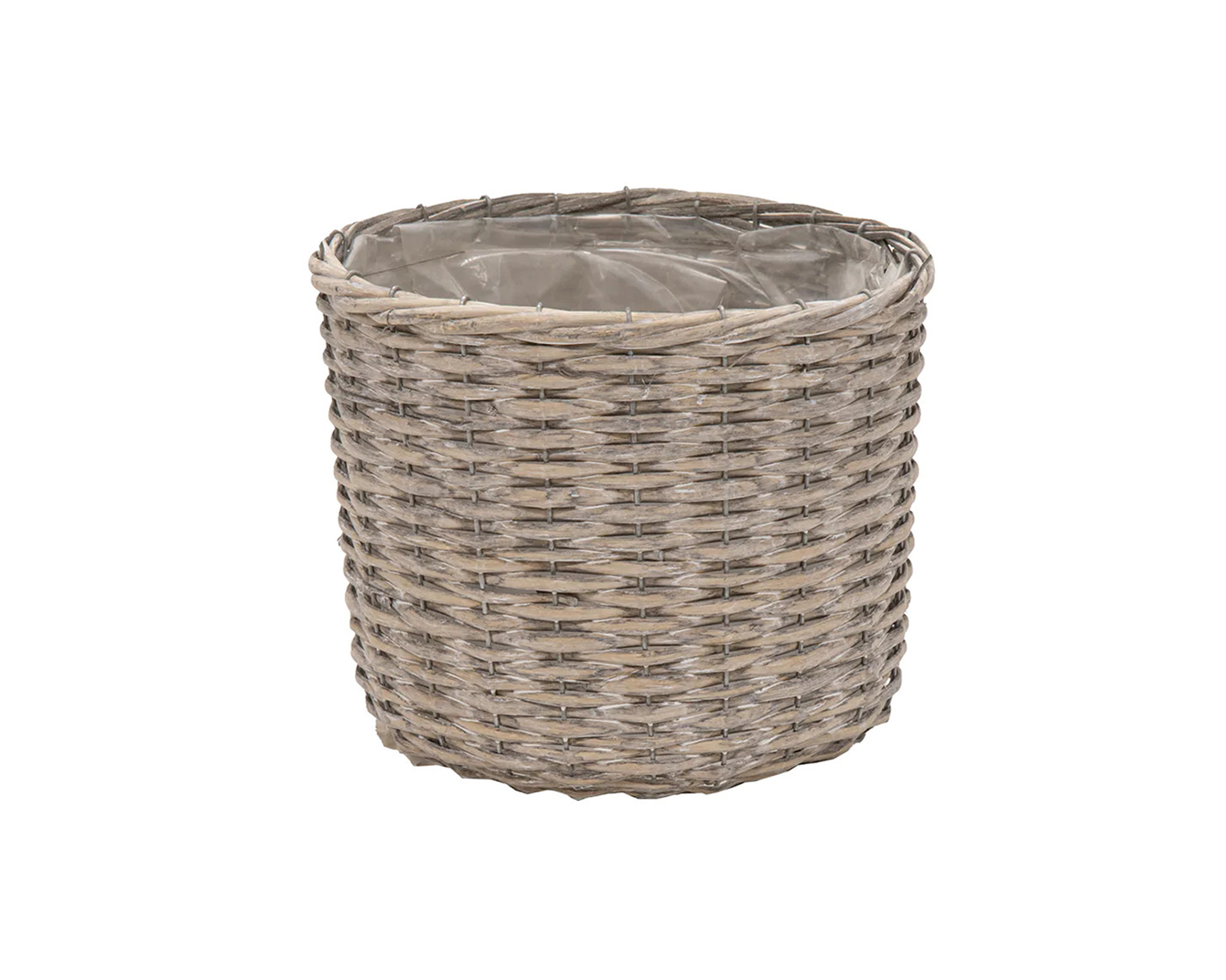 Cesta Rotonda Senegal Bois Medium - Mega Collections