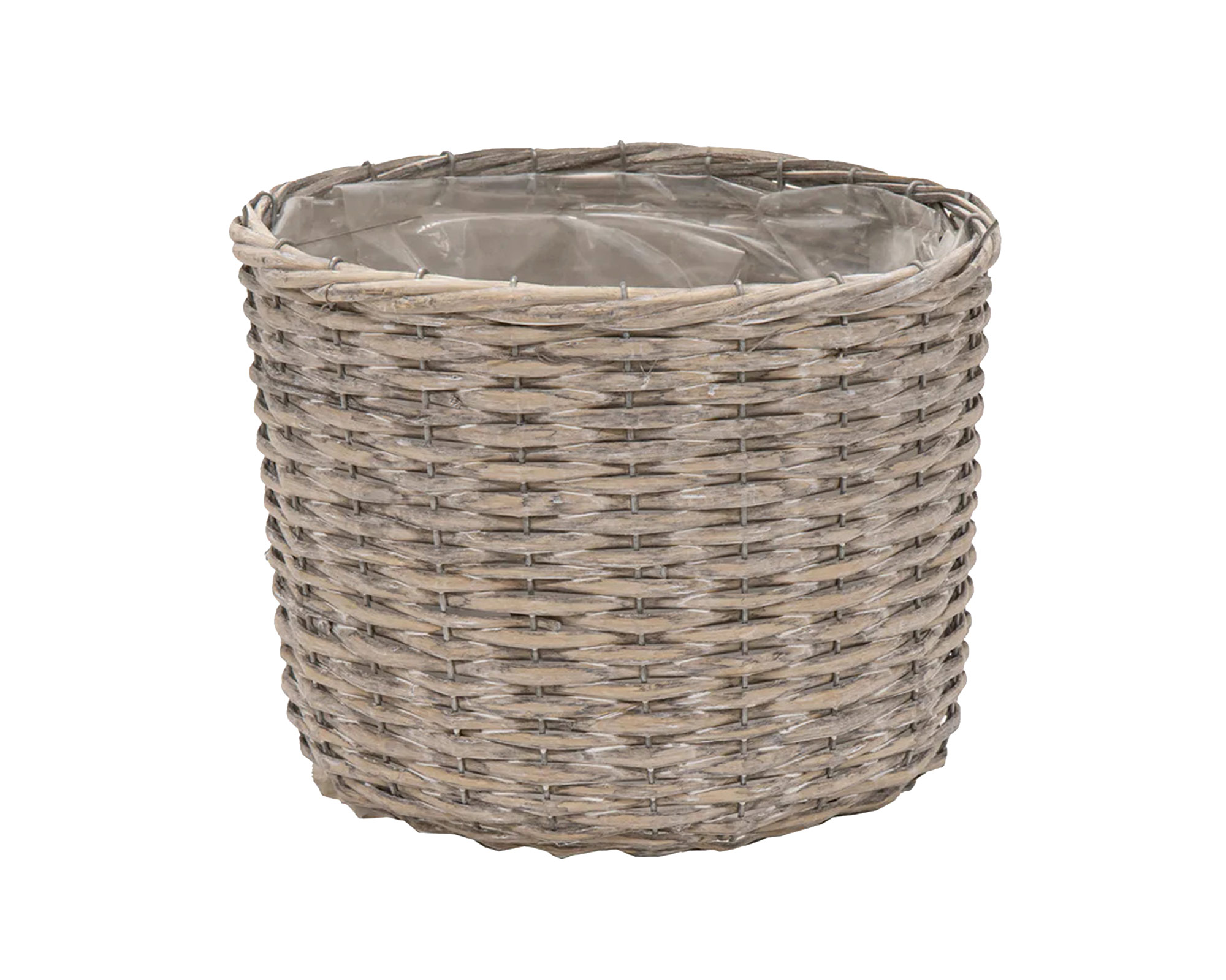 Cesta Rotoda Senegal Bois Large - Mega Collections