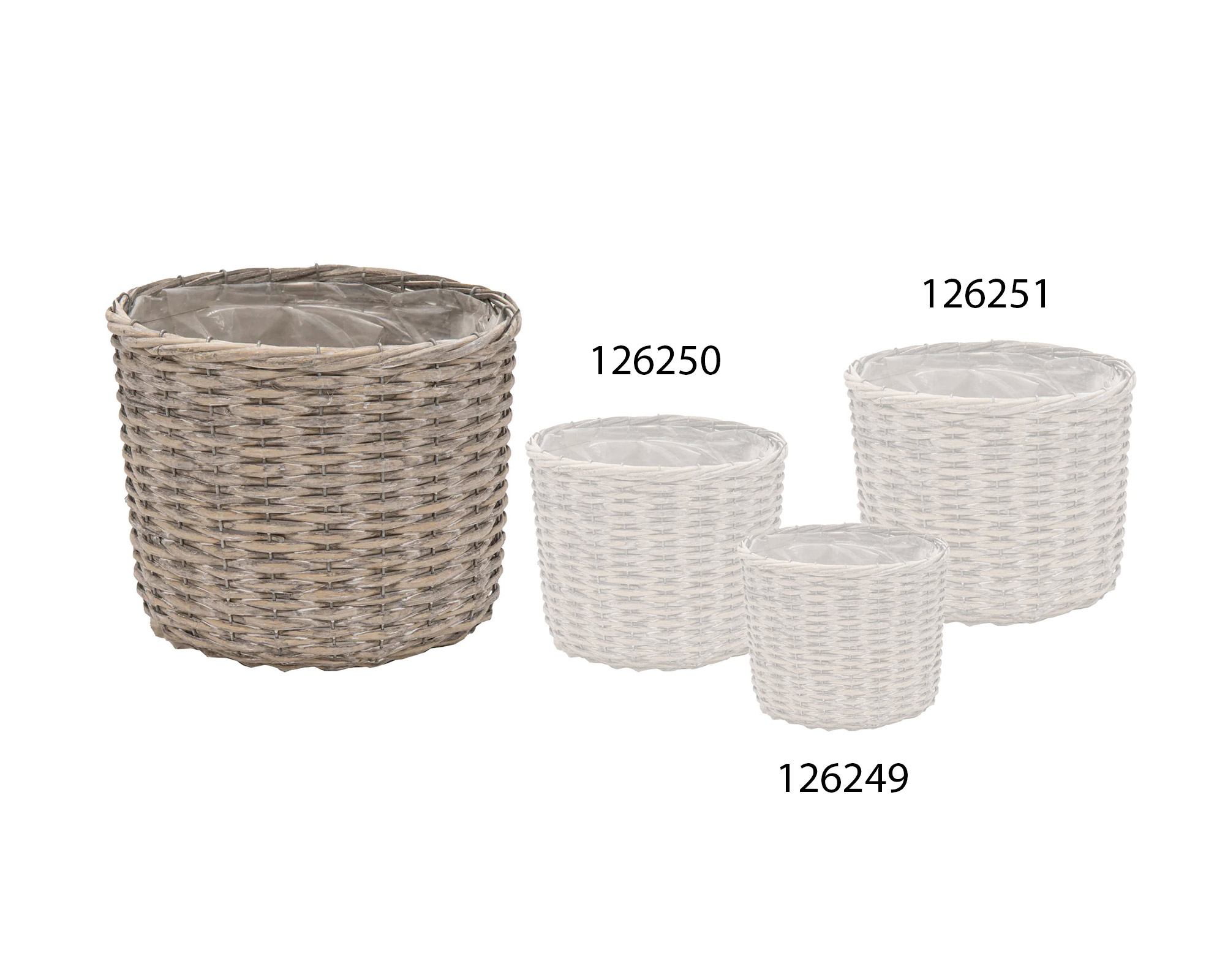 Cesta Rotonda Senegal Bois Extra Large - Mega Collections - immagine 3