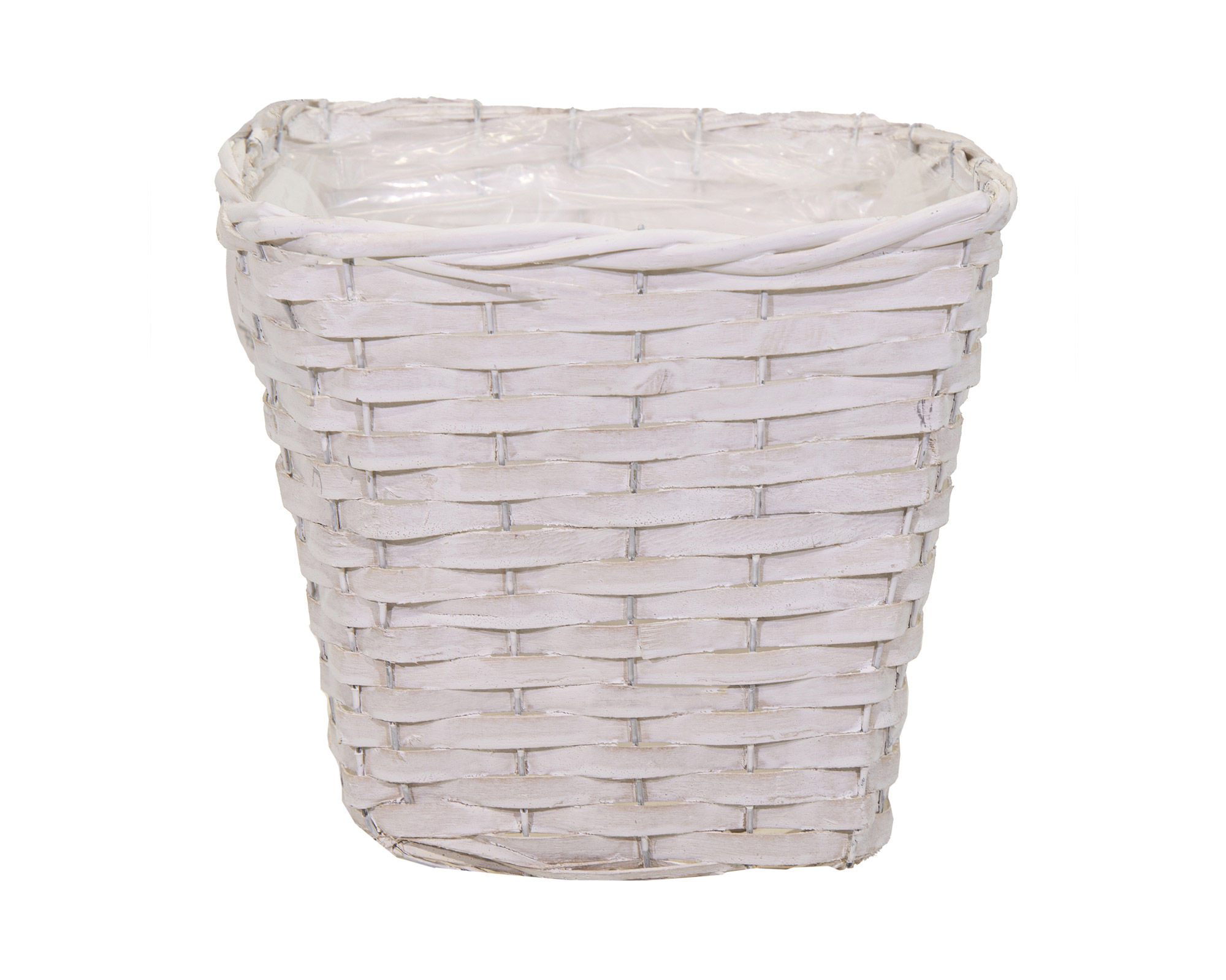 Cesta Quadrata Bianca