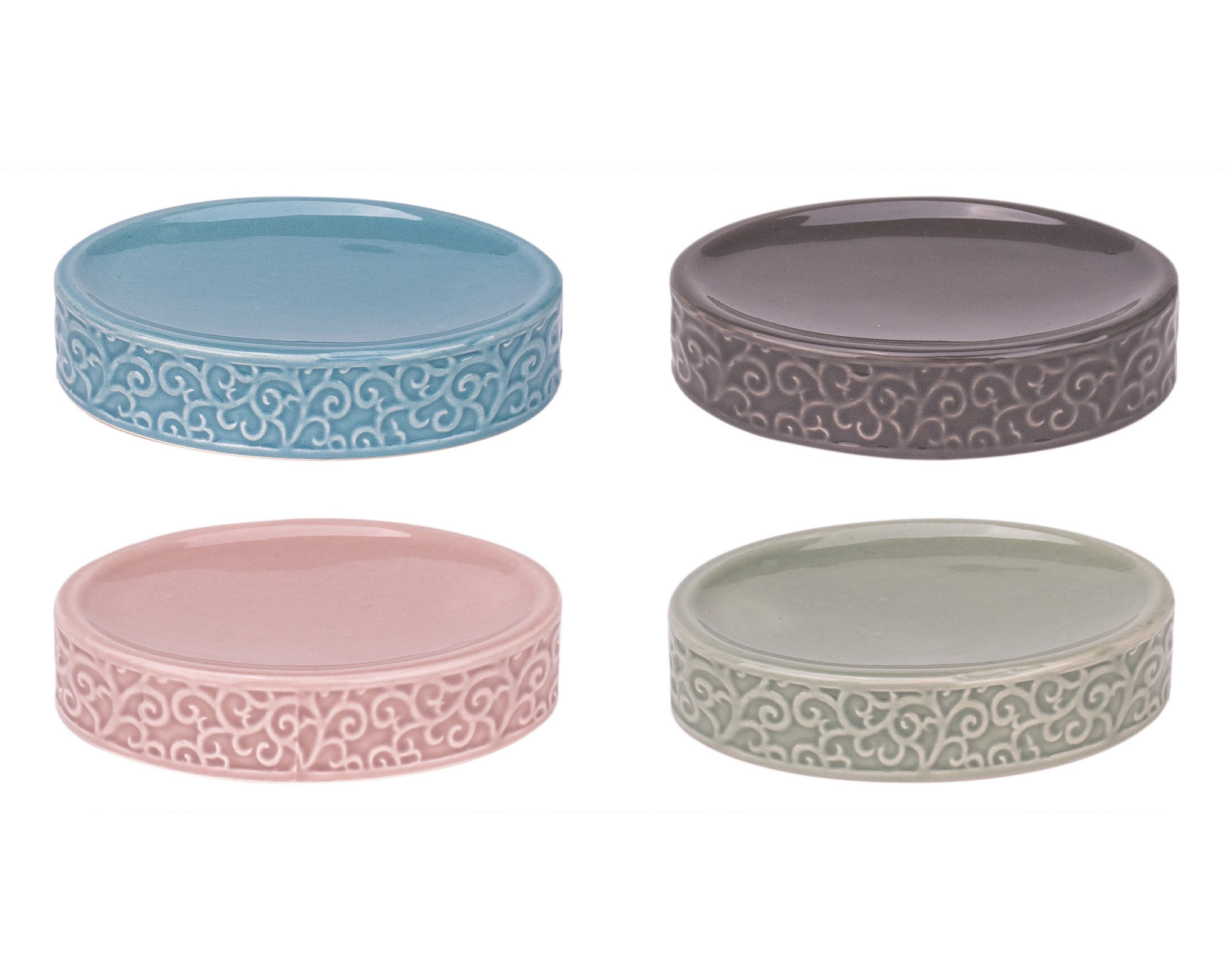 Portasapone Ovale in Ceramica