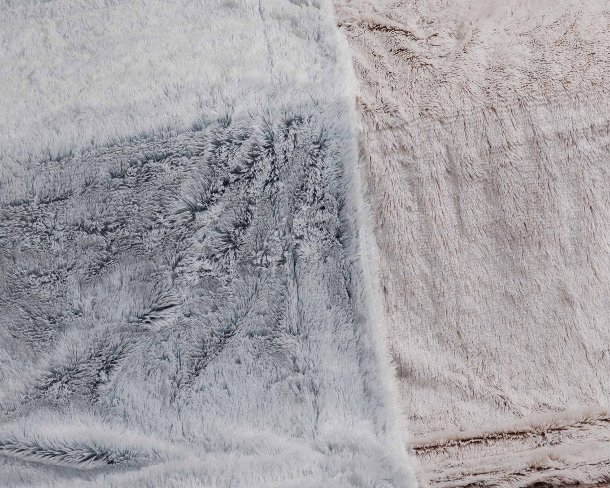 Coperta Plaid Grigia - immagine 2