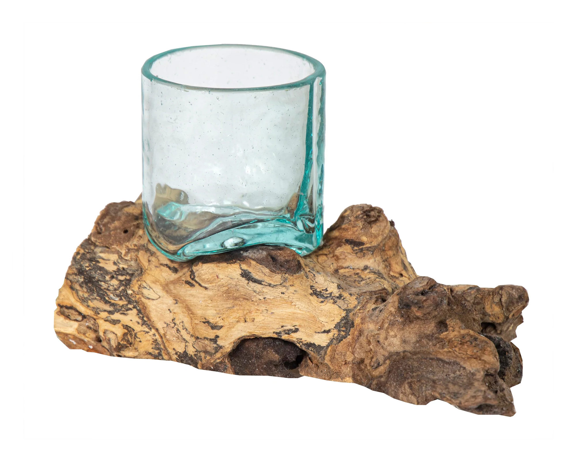 Radice Naturale Di Legno Con Ciotola - Mega Collections