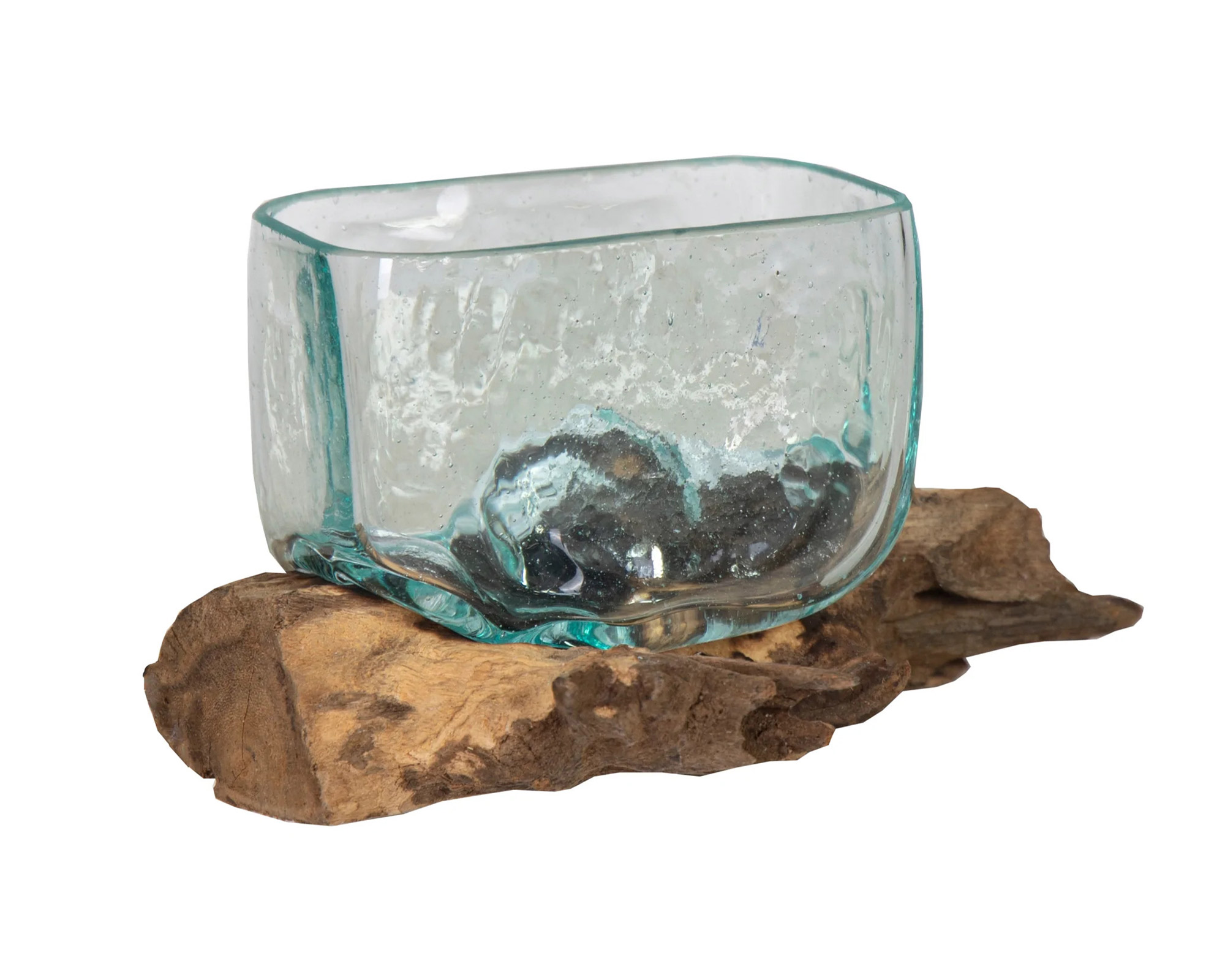 Radice Naturale Di Legno Con Ciotola - Mega Collections