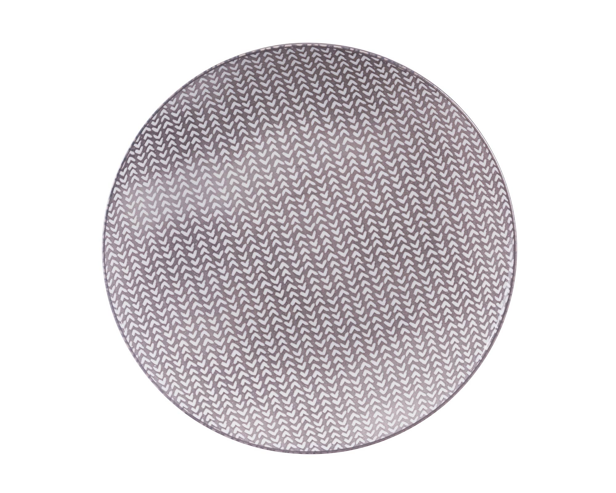 Servizio 18 Pz Piatti Di Ceramica Bianco E Beige - immagine 3