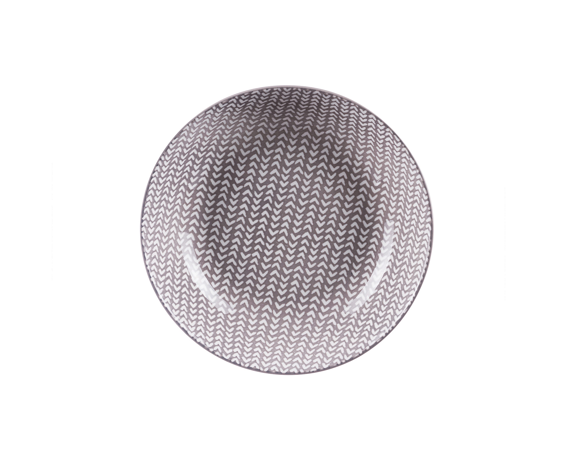 Servizio 18 Pz Piatti Di Ceramica Bianco E Beige - immagine 4