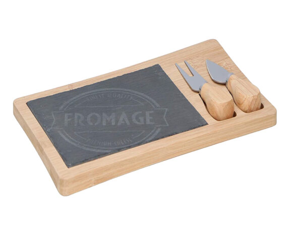 Set Tagliere Con Coltello Da Formaggio