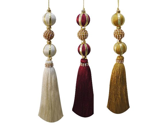 Decorazione Da Appendere Nappa Con Sfere