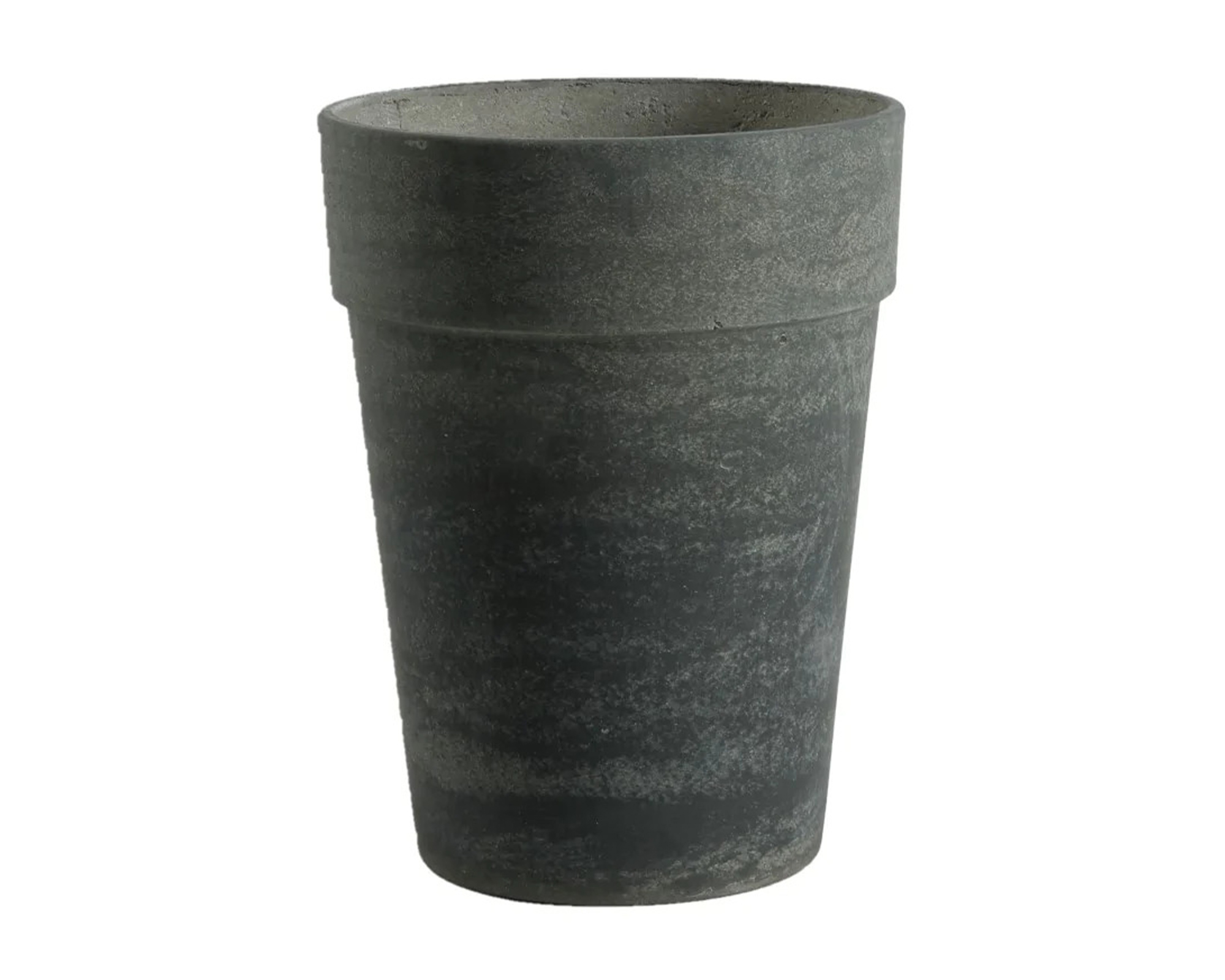 Vaso In Fibbra Di Cemento Grigio