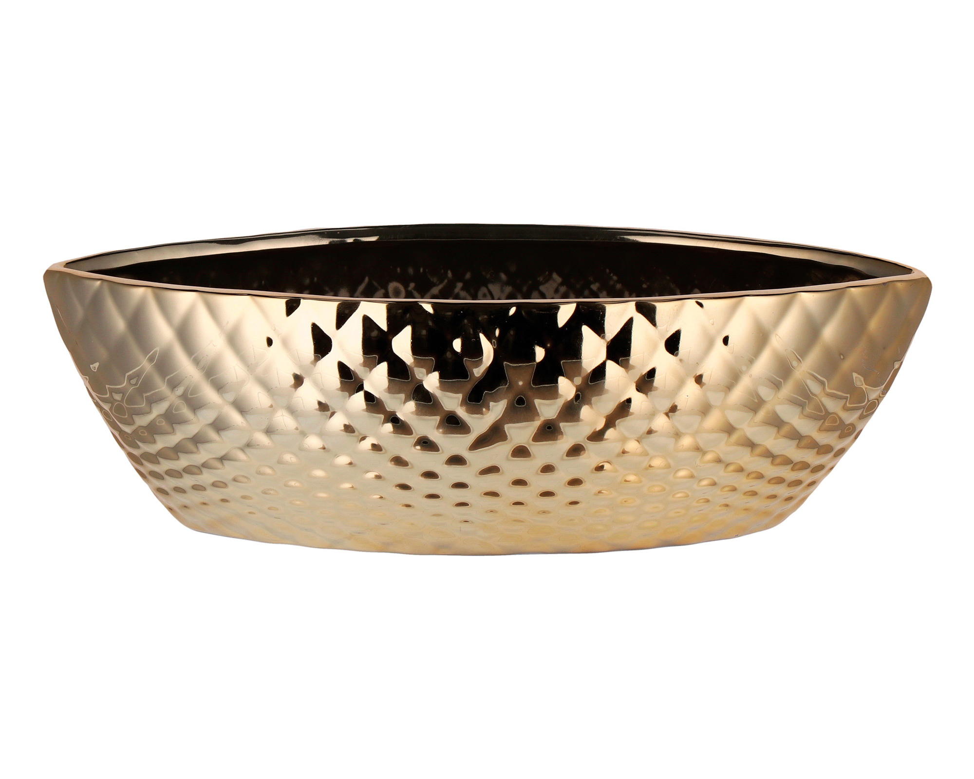 Vaso Metallizzato 21x11cm in Ceramica - immagine 4