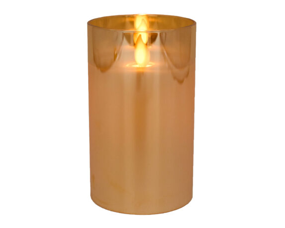 Candela In Vetro Champagne