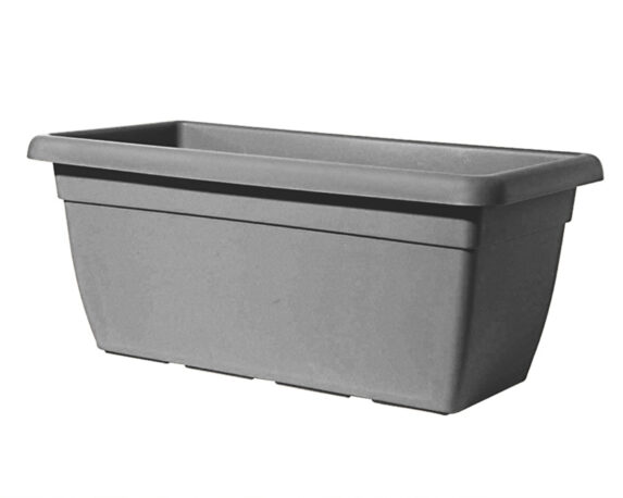 Cassetta Giunone Fumo Di Londra 100cm in Plastica