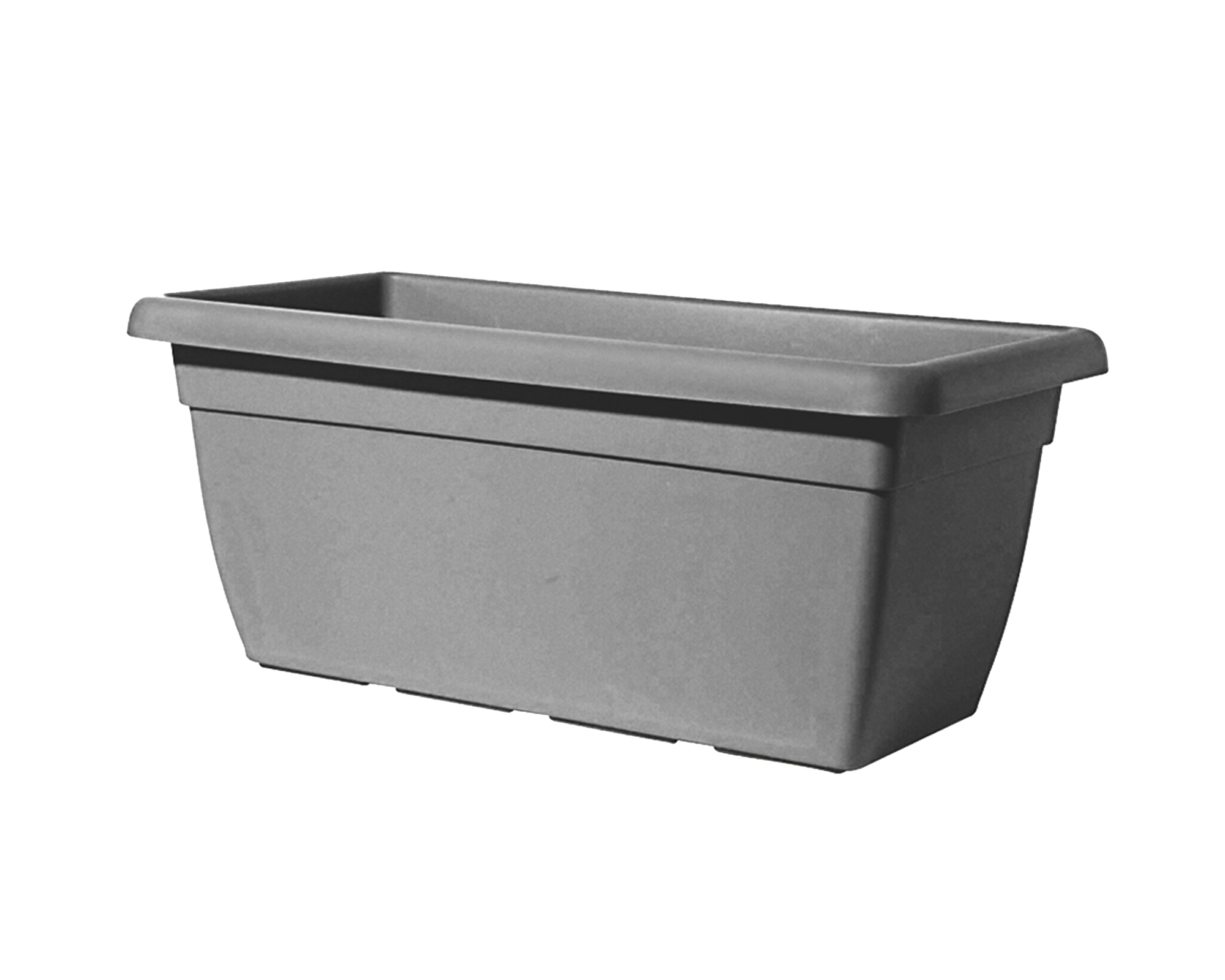 Cassetta Giunone Fumo Di Londra 60cm in Plastica