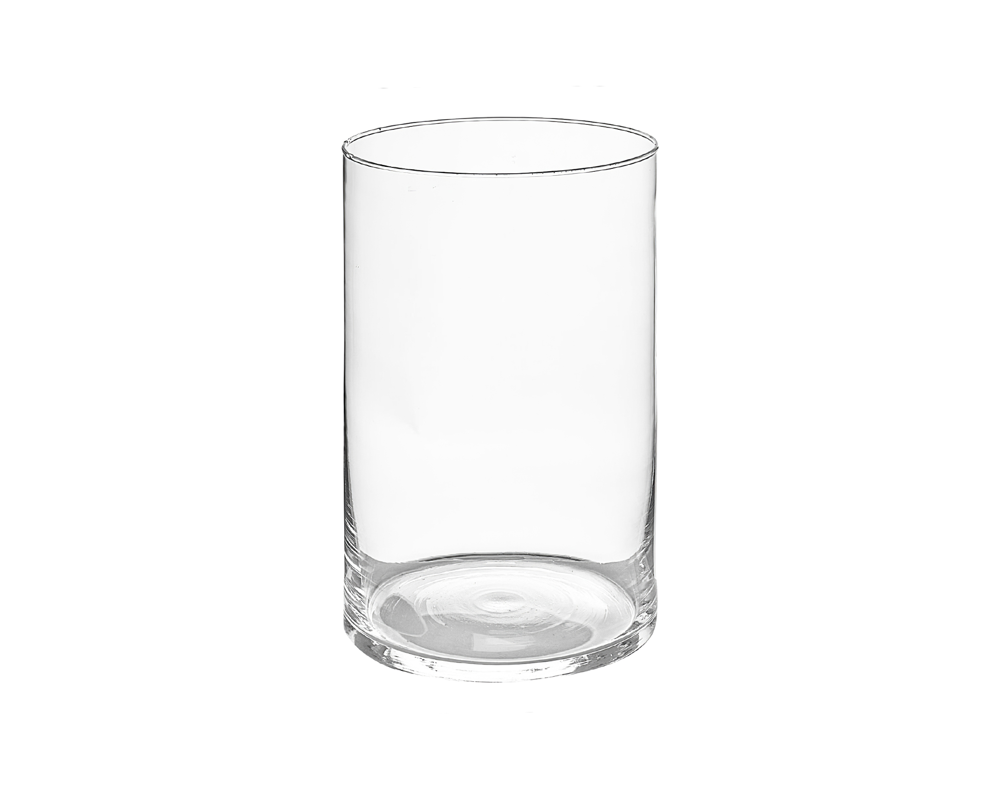 Vaso Cilindrico D15x20h in Vetro