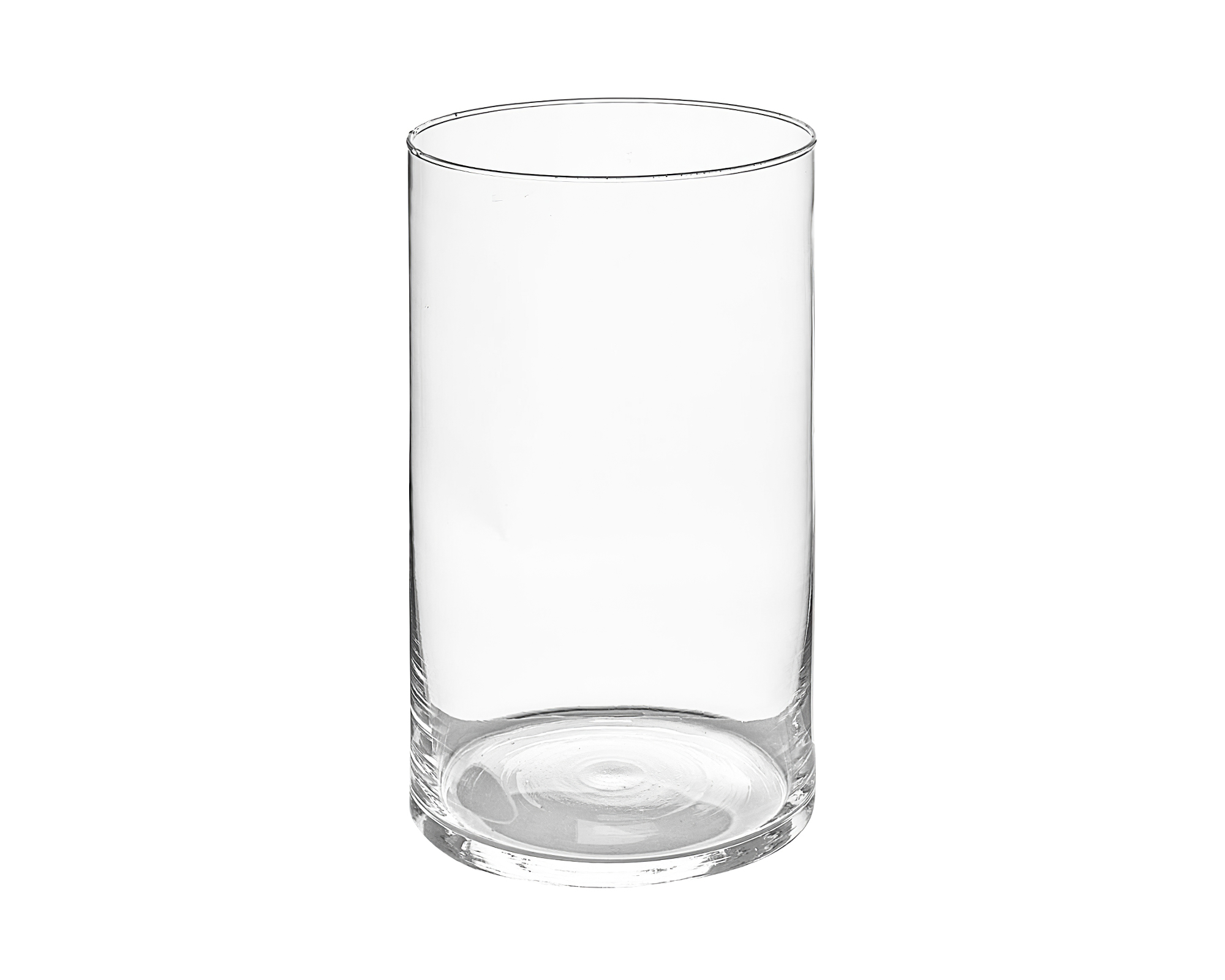 Vaso Cilindrico D15x25h in Vetro