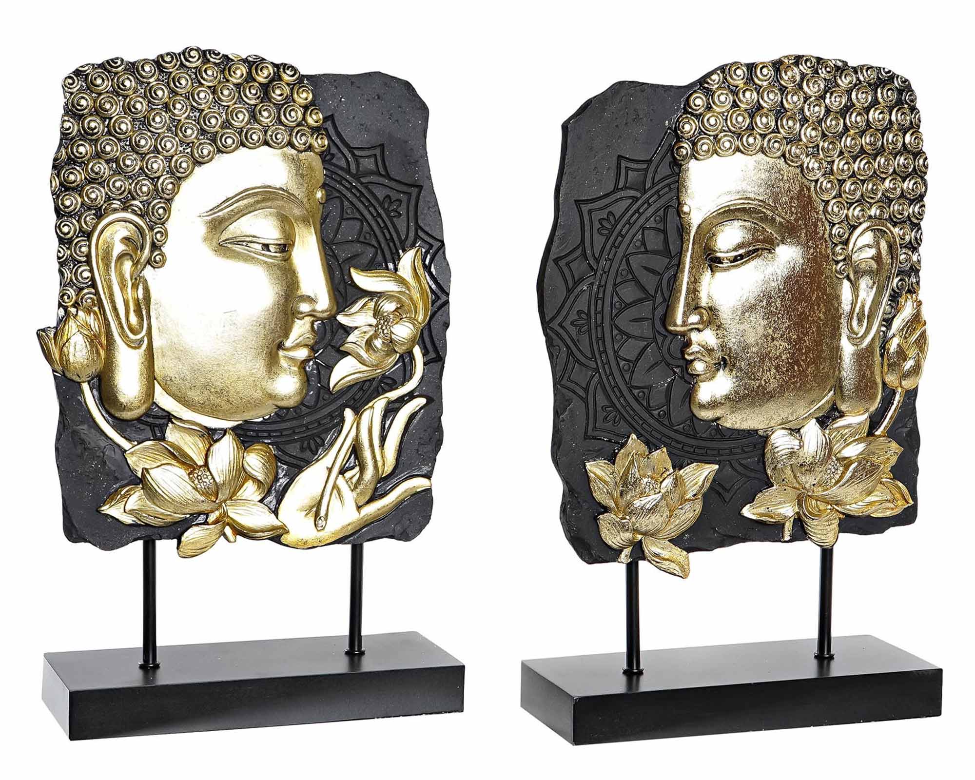Decorazione Buddha con Base di Legno - Item