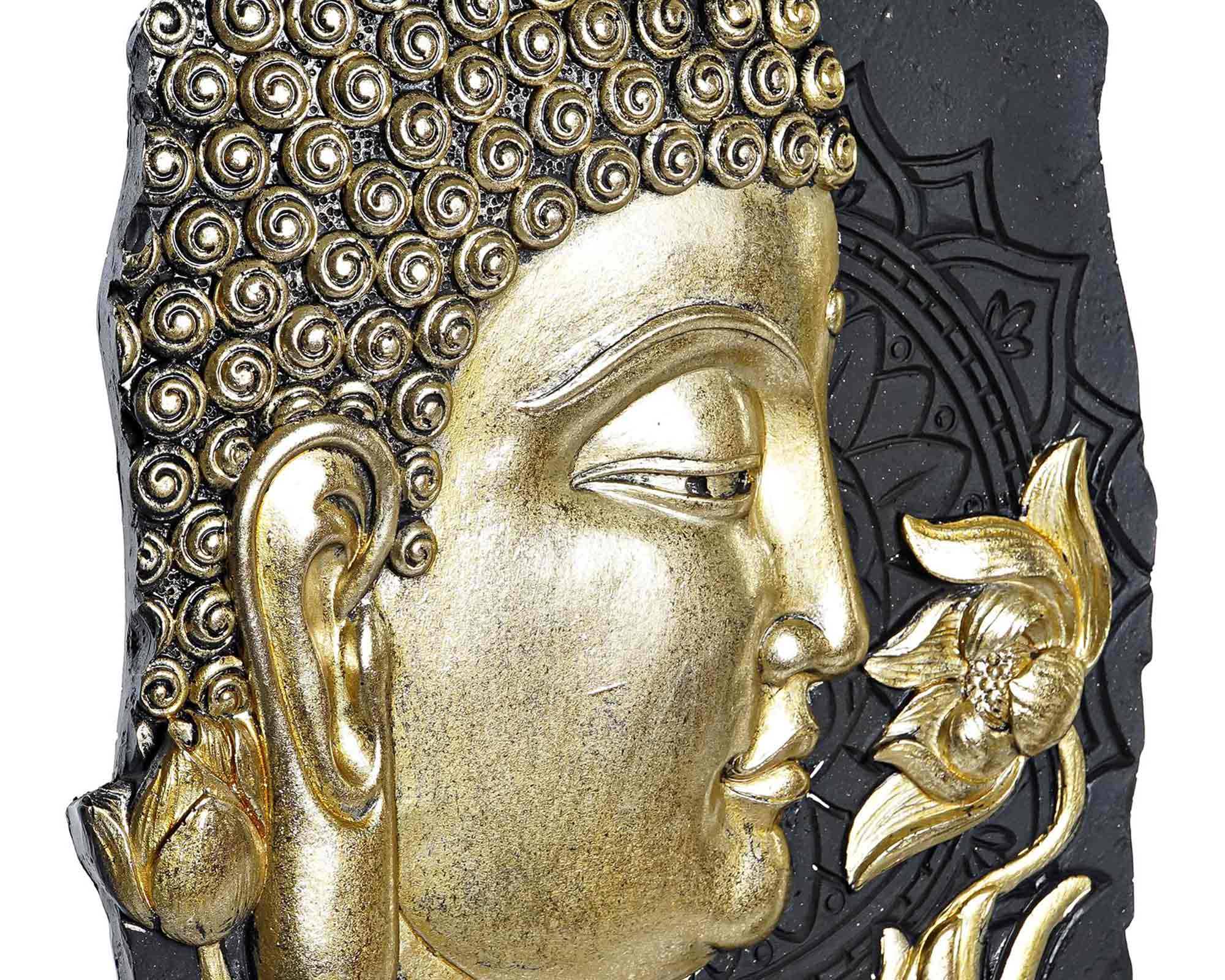 Decorazione Buddha con Base di Legno - Item - immagine 2