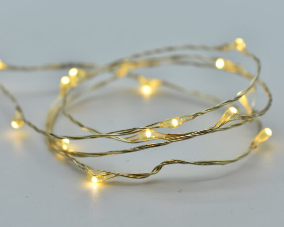 Catena 100 nanoled effetto caldo con presa