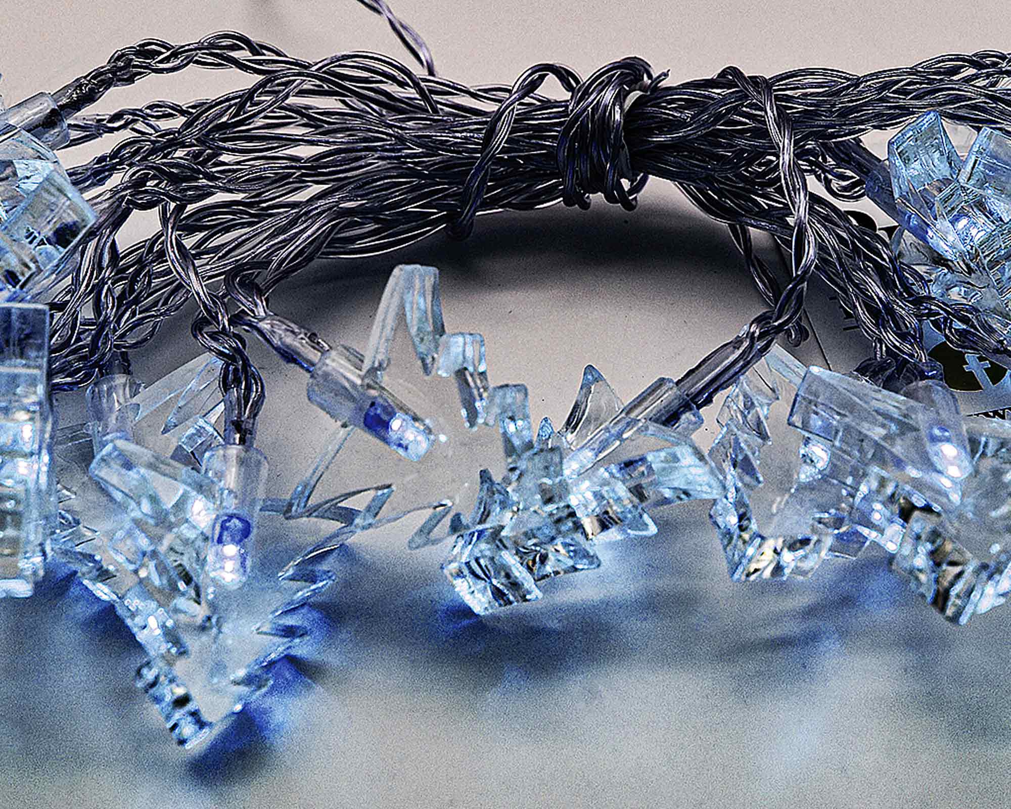 Catena 20 Led Con Alberelli - immagine 2