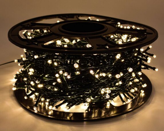 Catena 960 luci led effetto caldo