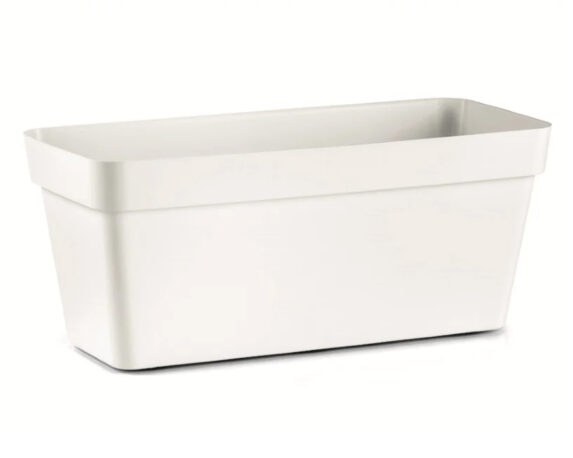 Fioriera Cleo Bianco 100cm in Plastica